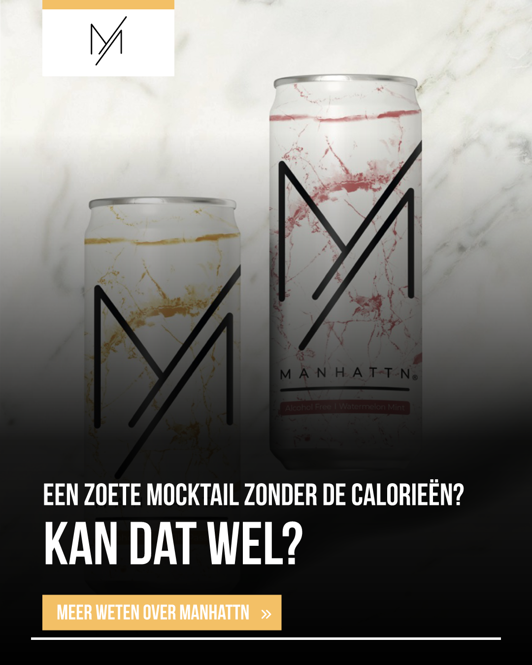 Een zoete mocktail zonder de calorieën, kan dat wel?